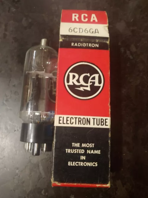 Tested RCA 6CD6GA Vacuum Tube