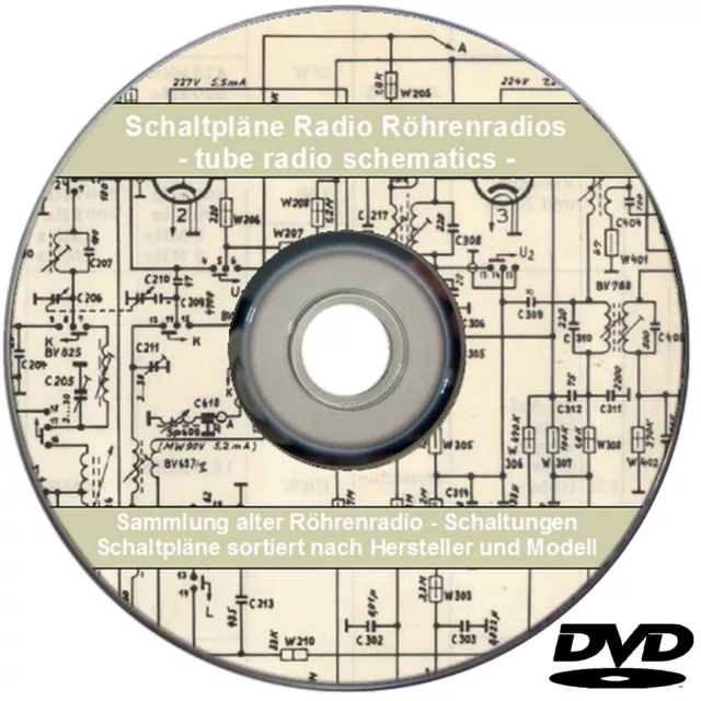 > 8800 Schaltpläne für Radio Röhrenradio tube radio schematics Schaltungen Röhre
