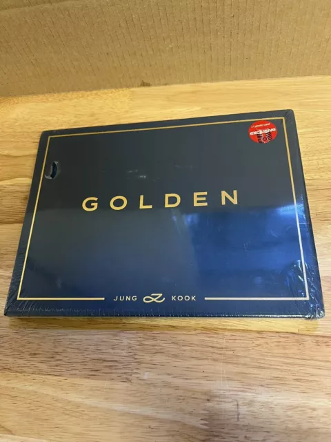 BTS - JUNG KOOK - GOLDEN - TARGET EXCLUSIVE - BRAND NEW SEALED (Shine Version)