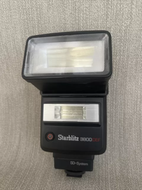 Star blitz 3800 DEF Flash For Yashica Contax Tested And Working
