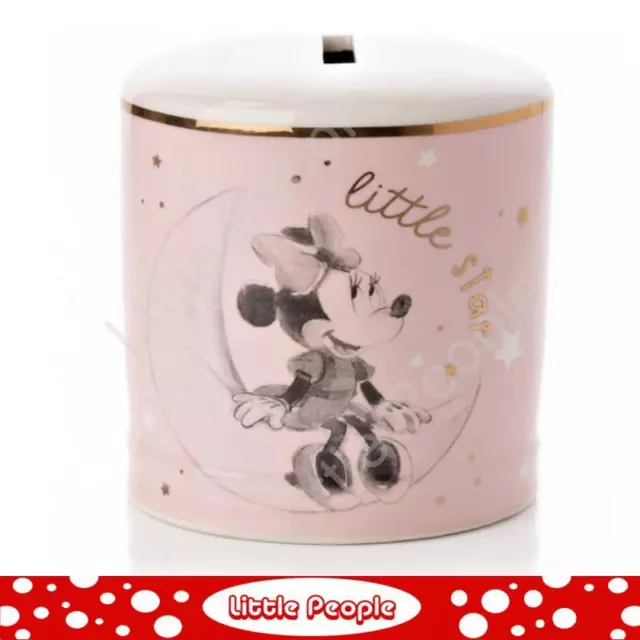 Disney Gifts Ceramic Money Bank: Minnie Mouse 8.5 Cm