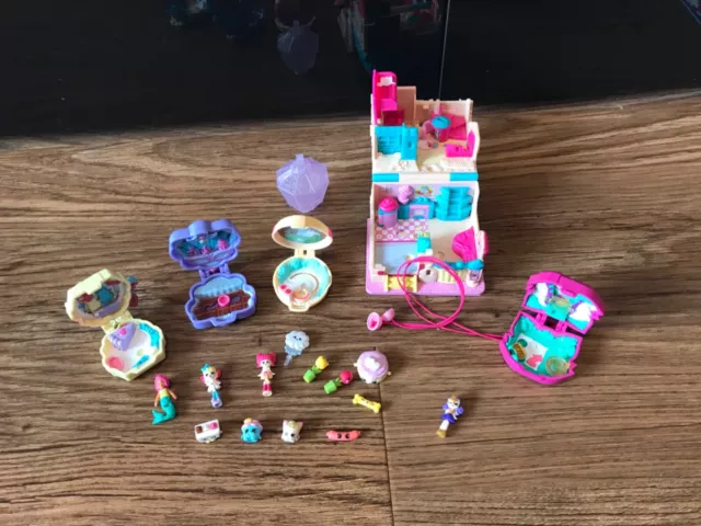 Shopkins playset doll happy places compact locket Figure tiny Polly pocket size