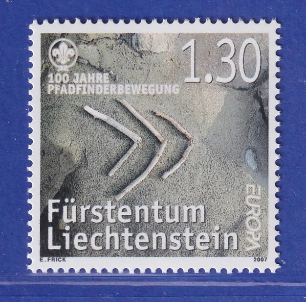 Liechtenstein 2007 Europa Pfadfinder Freunde Mi.-Nr. 1436 **