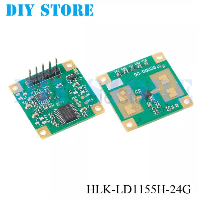 24G Microwave Radar Sensor Detection Motion Module TTL Serial Communication