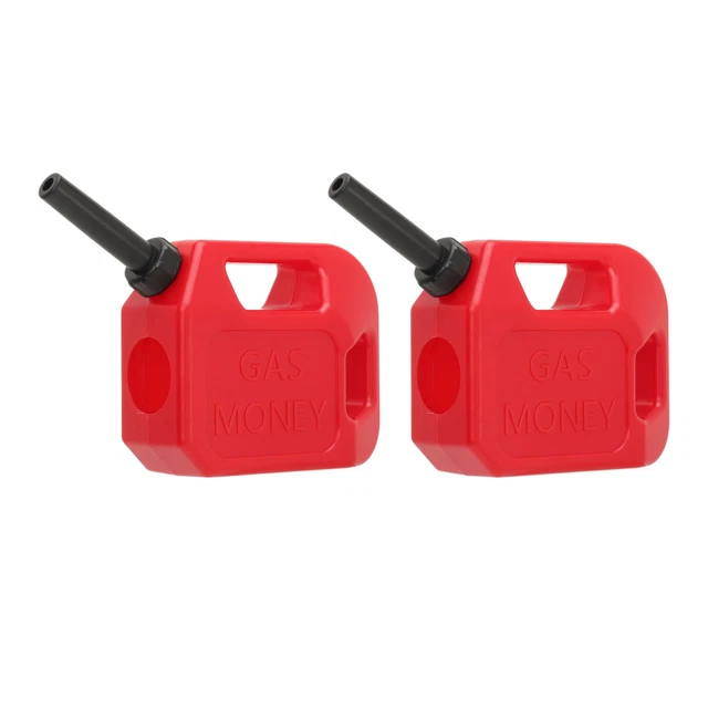 2pcs Gas Can Ornament Innovative Funny Decorative Gas Money Holder Ornament Per