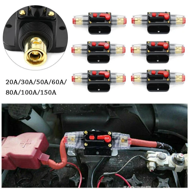 de voiture Réinitialisation du fusible Accessoires auto DC Feux Titulaire