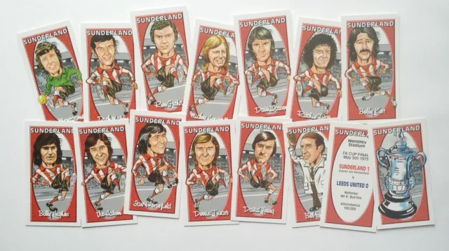 Sunderland Fa Cup Winners Card Set