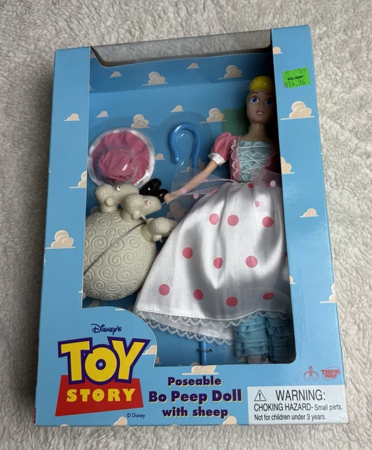 DISNEY TOY STORY BO PEEP Muñeca con Oveja Artículo Raro Figura