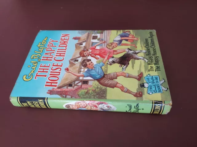 ENID BLYTON,THE HAPPY HOUSE CHILDREN, 1ST THUS 1966 COLLINS UK HB IN DJ, VG Cond