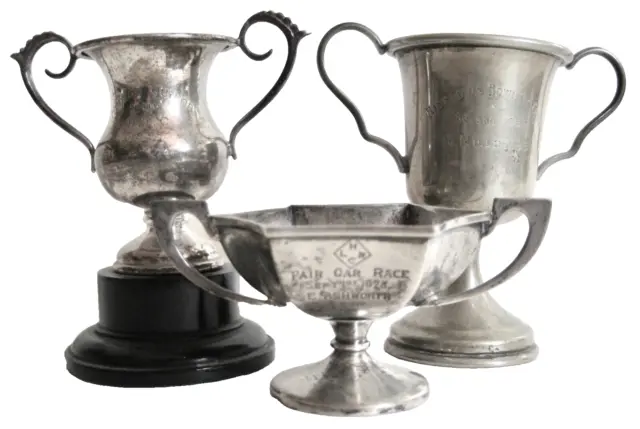 English Sterling & Silver Trophy Collection