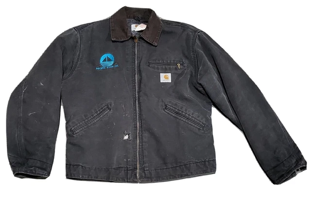 VTG CARHARTT JB105 Detroit Blanket Lined Jacket Mens 42