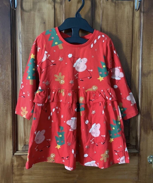 BABY GIRLS CHRISTMAS Dress by Matalan Age 12 18 Months 1.99