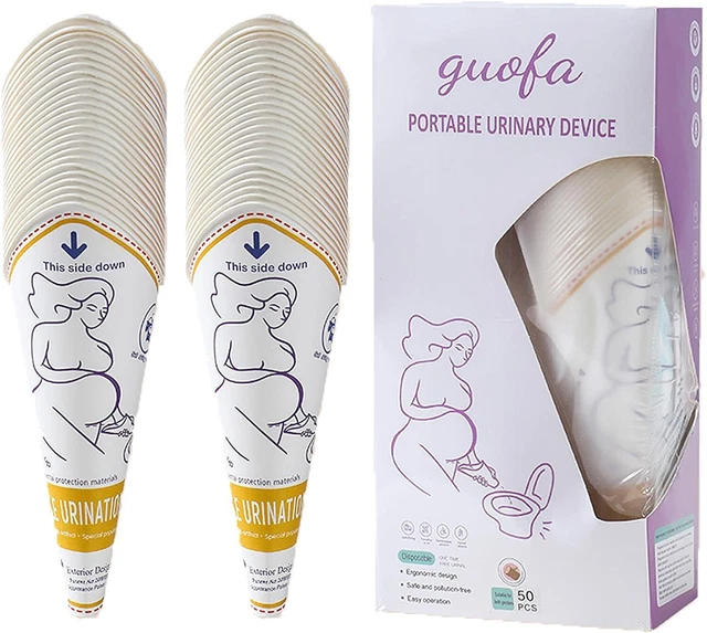 CTAKPOWE 50 Pezzi coni pipi donna, Orinatoi, imbuto per donna,...