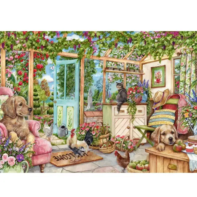 Falcon Country Conservatory 1000 Piece Jigsaw
