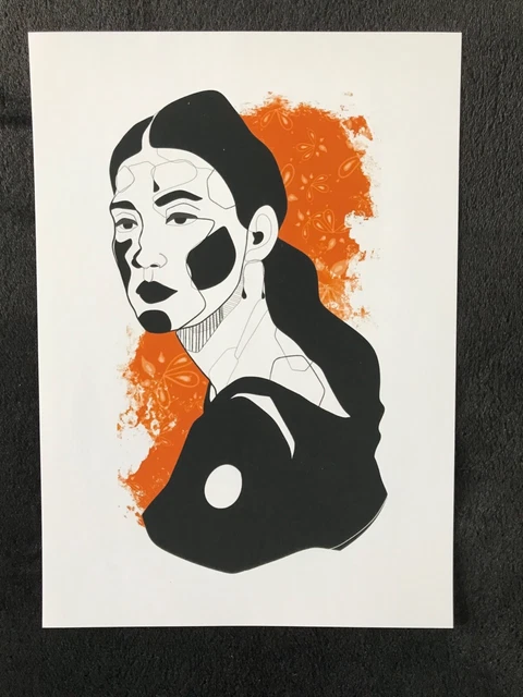 Œuvre Unique MR OREKE Sur Toile, Signée, Avec Certificat De L'artiste