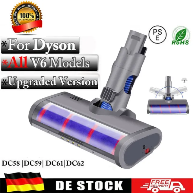 Dyson 949852-05 Turbinendüse für DC58 DC61 DC62 V6 Elektrobürste Teppich Motor