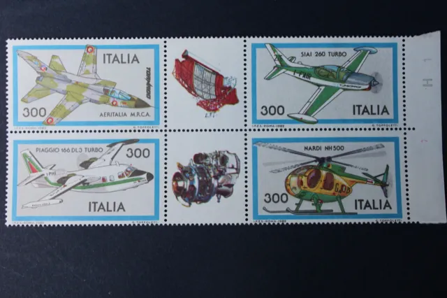 ITALIE timbre - stamp Italy Yvert et Tellier n°1522 à 1525 n** (cyn3)