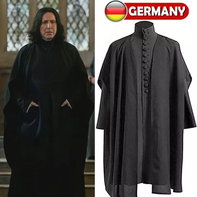 Harry Potter Professor Severus Snape Kostüm Cosplay Harry Potter Outfit Mantel