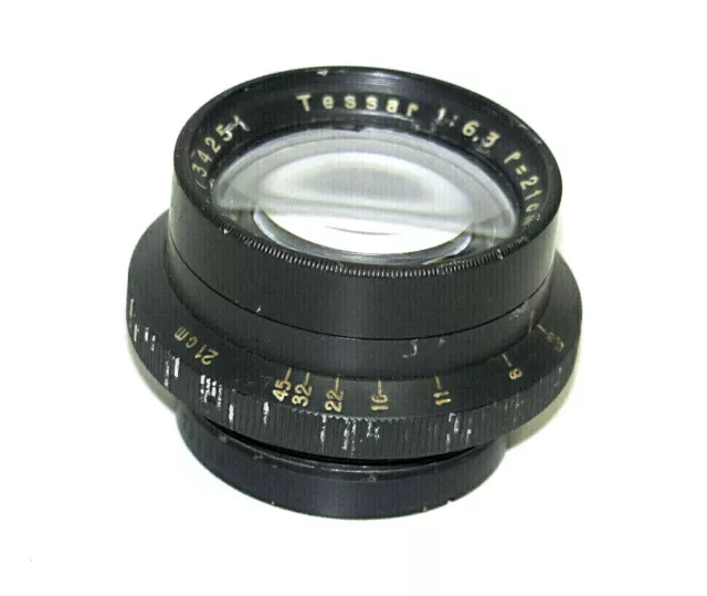 Early+++ Carl Zeiss Jena Tessar 210mm 21cm f:6.3 S/Nr.273425