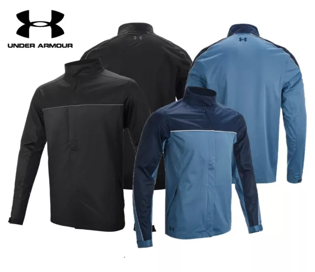 NEW UNDER ARMOUR UA Storm Waterproof Golf Rain Jacket Full Zip