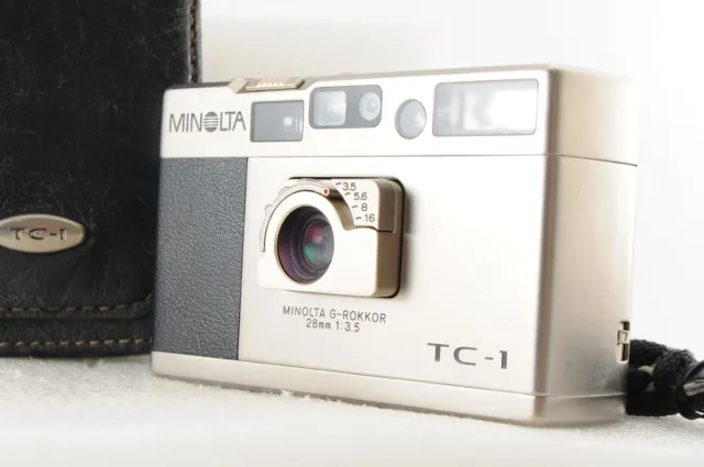 [Near Mint ] Minolta TC-1 35mm Point & Shoot Compact Film Camera From JAPAN #714