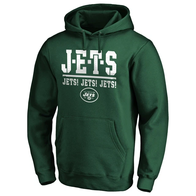NFL Hoody New York Jets Hometown Jets Felpa con Cappuccio Felpa Pullover