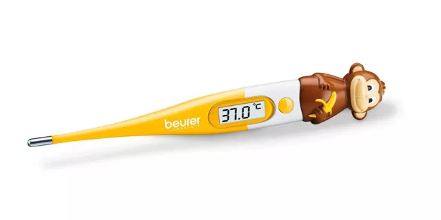 BEURER BY 11 Monkey Express Kinderthermometer Signalton Affe quecksilberfrei