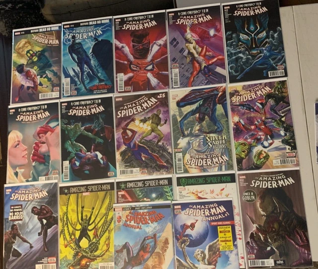 Amazing Spider-Man Alex Ross Lot Of 17 : 18 - 32 42 Annual 1 Asm Run