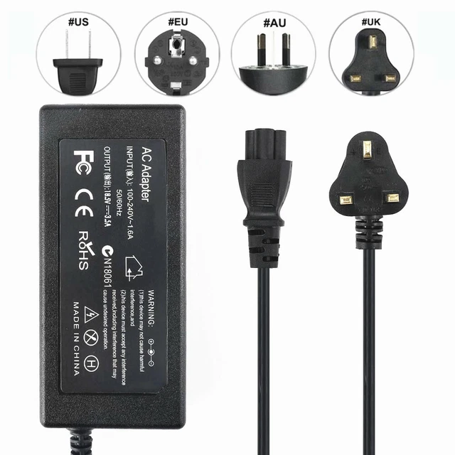 AC Adapter Battery Charger for HP Elitebook 8460p 8470p 8460w 8560p 8570p + Cord