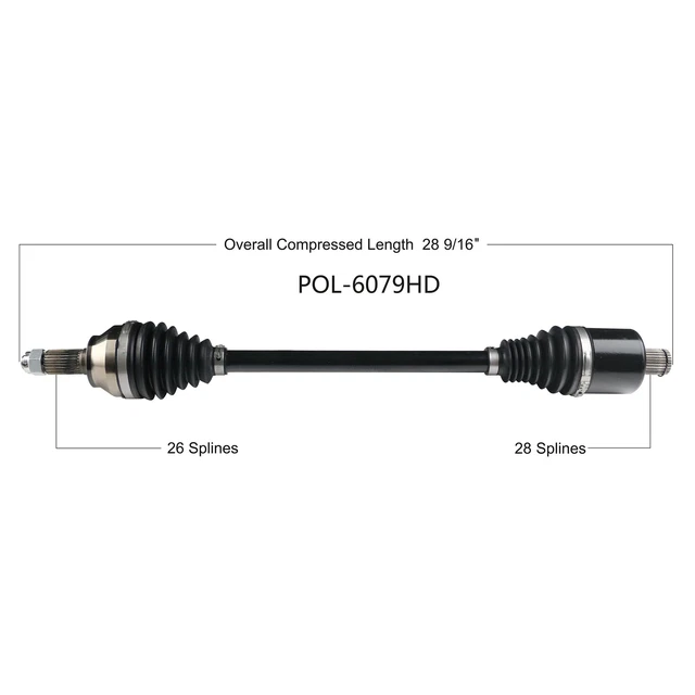 OPEN TRAIL POL-6079HD HD 2.0 Axle