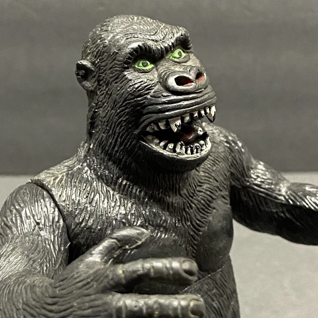 KING KONG GORILLA Action Figure 7.5” Vintage 80’s Imperial Toys Hong