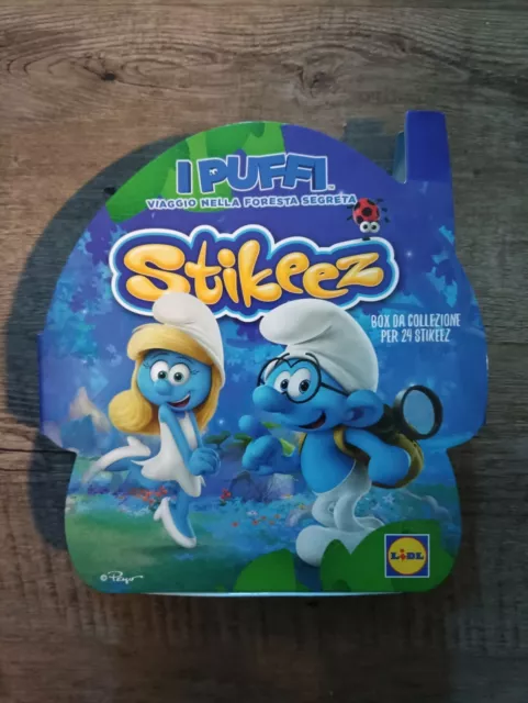 Stikeez Lidl Italia 2017 I PUFFI               ( 4 mancanti )