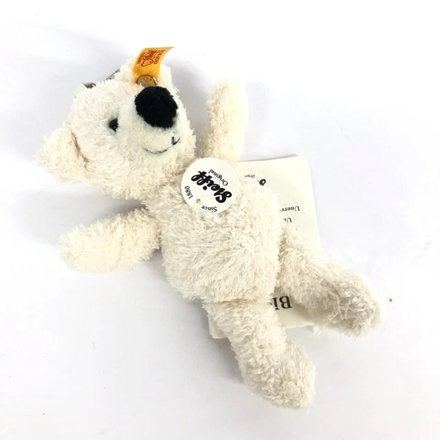 Steiff #1 Lotte stuffed animal teddy 111785 white Teddy Lotte hobby