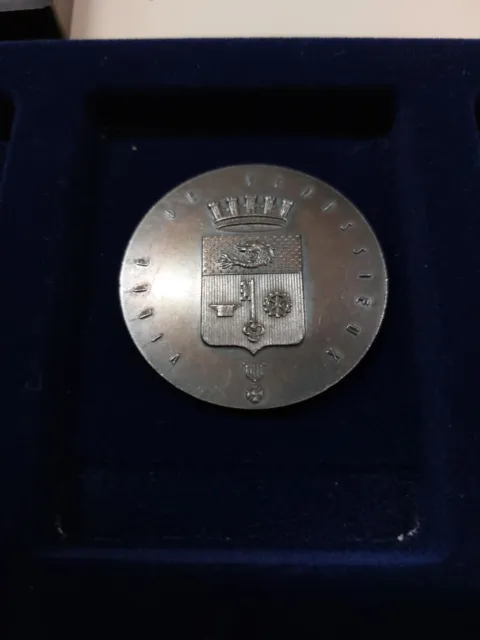 Grosse Médaille Argent 61 Grammes De DUBOIS ville De Venissieux Attribué À...