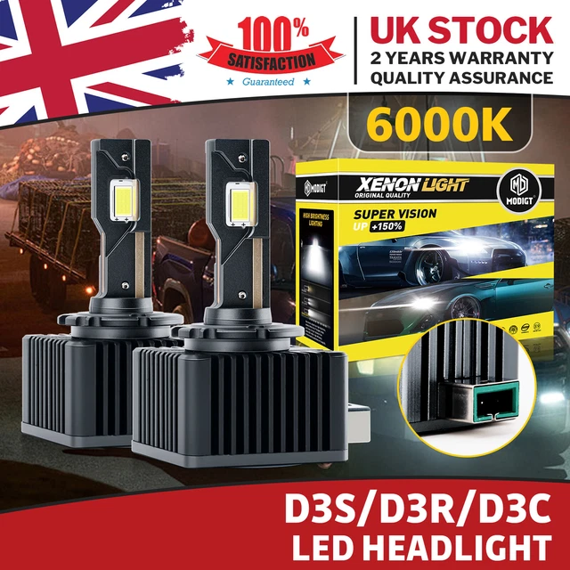 Non-Destructive Error Free Canbus D3S D3R LED Headlight Bulb - Buy D3S - Foto 7