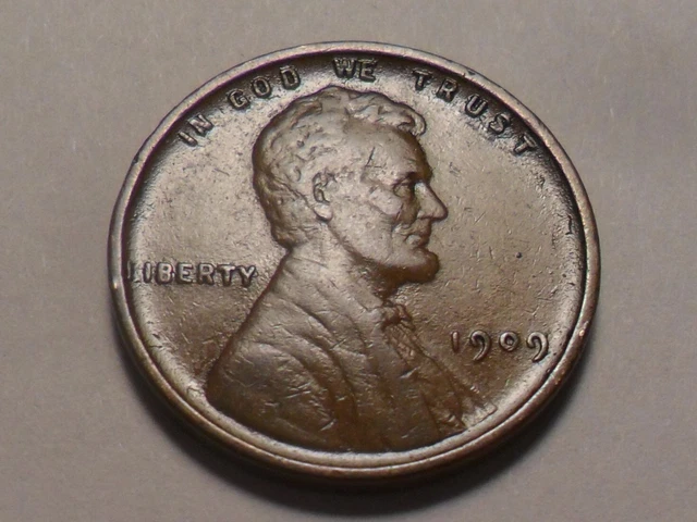 1909-P (Vdb) Nice "First Year" Lincoln Copper Cent Mintage 27,995,000!!!