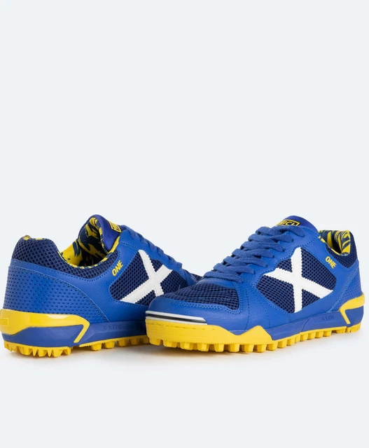 Chaussures de football Bottes HOMME Munich 58 Turf Bleu ONE