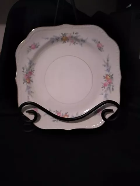 Homer Laughlin Eggshell Nautilus - Cashmere 8" Square Salad /Luncheon  Plate