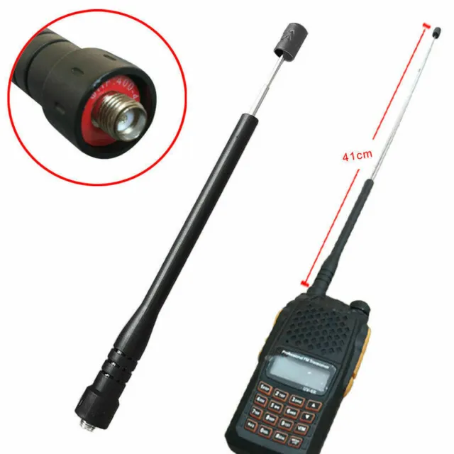 Walkie Talkie Antenna Two Way Radio UHF 400-470MHz For Baofeng BF888S 777S 666S