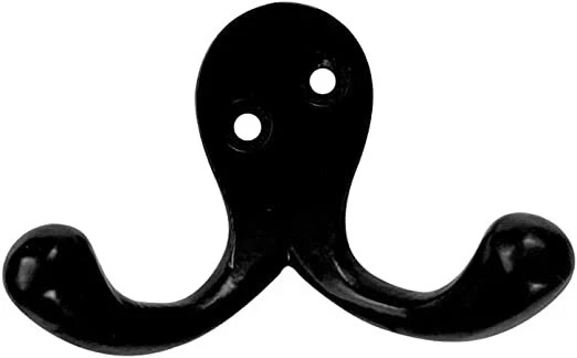 Coat Hooks for Wall Mount, Rustic Cast Iron Farmhouse Décor, Coat Rack Hooks