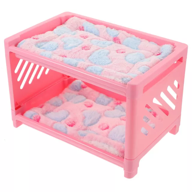 GUINEA PIG HIDEOUT Bed Plush Household Hamster Nest Chinchilla £18.85 ...