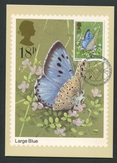 GB UK MK FAUNA SCHMETTERLINGE BUTTERFLIES CARTE MAXIMUM CARD MC CM d6273