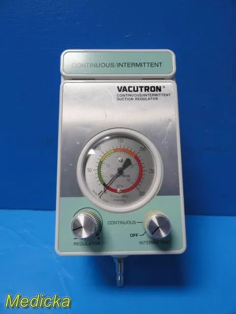 Chemetron Vacutron Continuous/Intermittent Suction Regulator ~ 25308