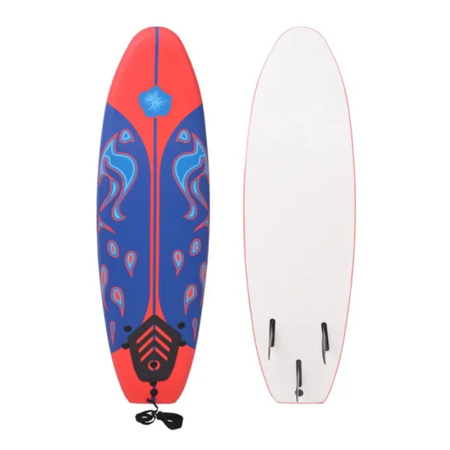 Paddle Surfboard Surfbrett Wellenreiter  Board.170  Blau &Rot S8D2