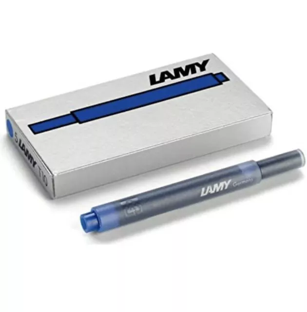 ORIGINAL | Lamy Tintenpatronen 5er-Pack | Königsblau | löschbare Tinte | T10