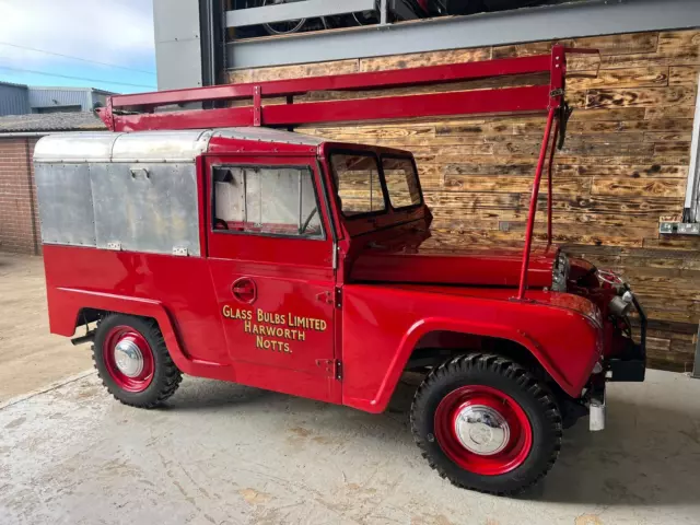 Austin Gipsy fire engine, 1963, very rare and nicely restored.