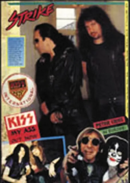 KISS MAGAZINE / FANZINE - STRIKE 33 - 32 pages A4 - ITALY 1994 - M003399