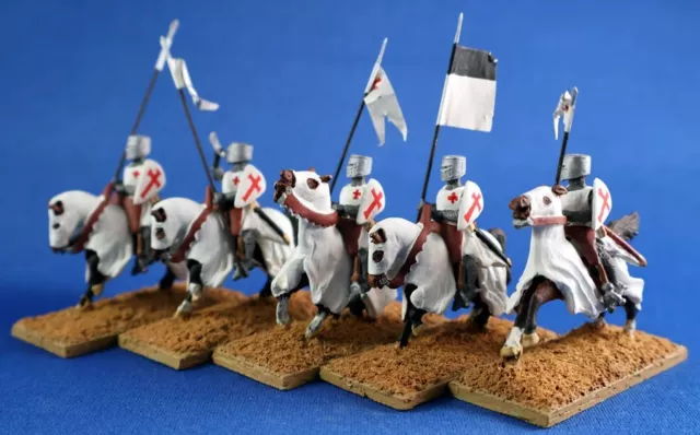Hinchcliffe 25mm Mounted Knights Templar