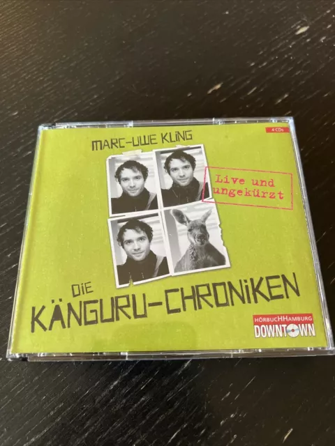 Die Känguru-Chroniken - Marc-Uwe Kling -Autorenlesung - 4 CDs HÖRBUCH live