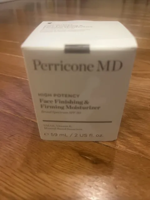 Perricone MD High Potency Face Finishing & Firming Moisturizer SPF 30 Size 2 oz.